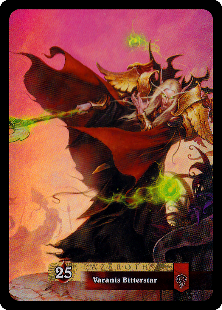 Varanis Bitterstar 背面